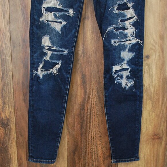 American Eagle Super Stretch Super Hi Rise Jegging 0 - Picture 3 of 6